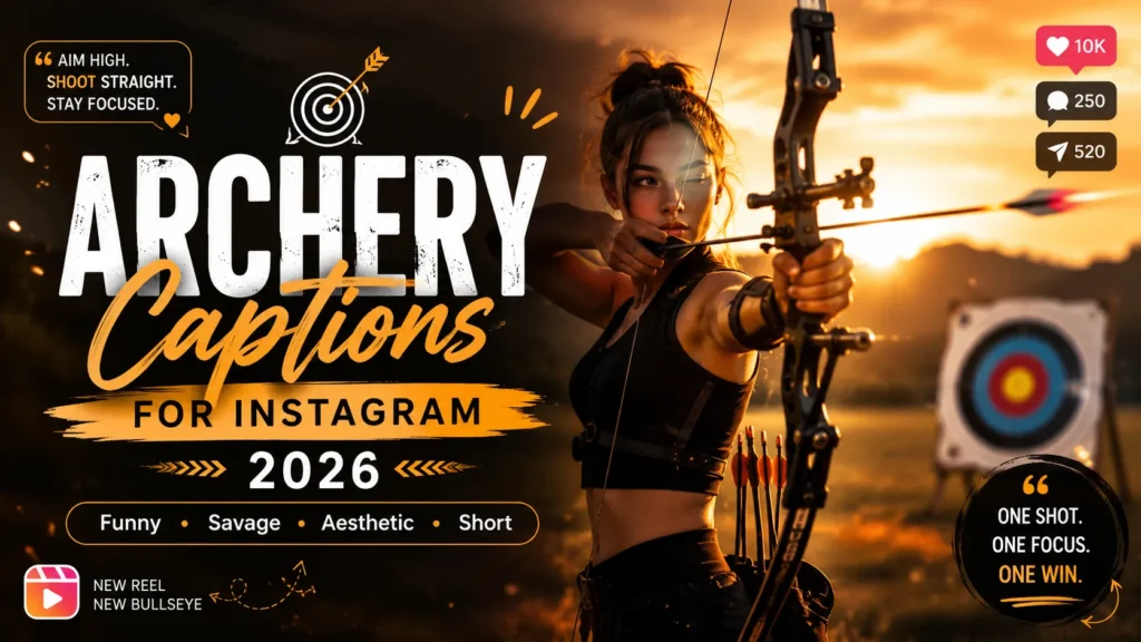 Archery Captions For Instagram