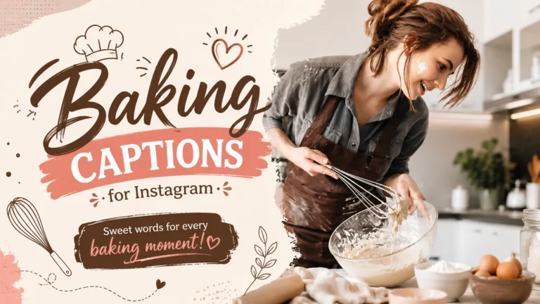 Baking Captions For Instagram