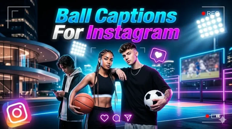 Ball Captions For Instagram