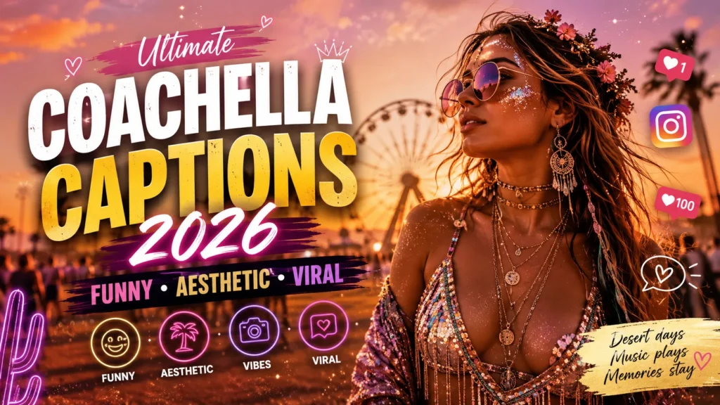 Coachella Captions For Instagram