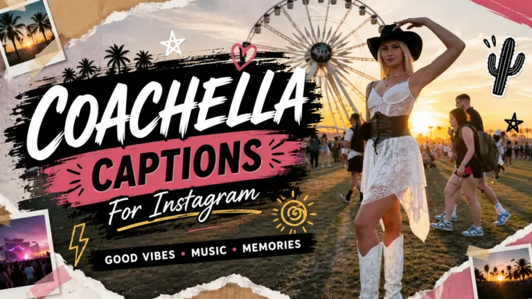 Coachella Captions For Instagram