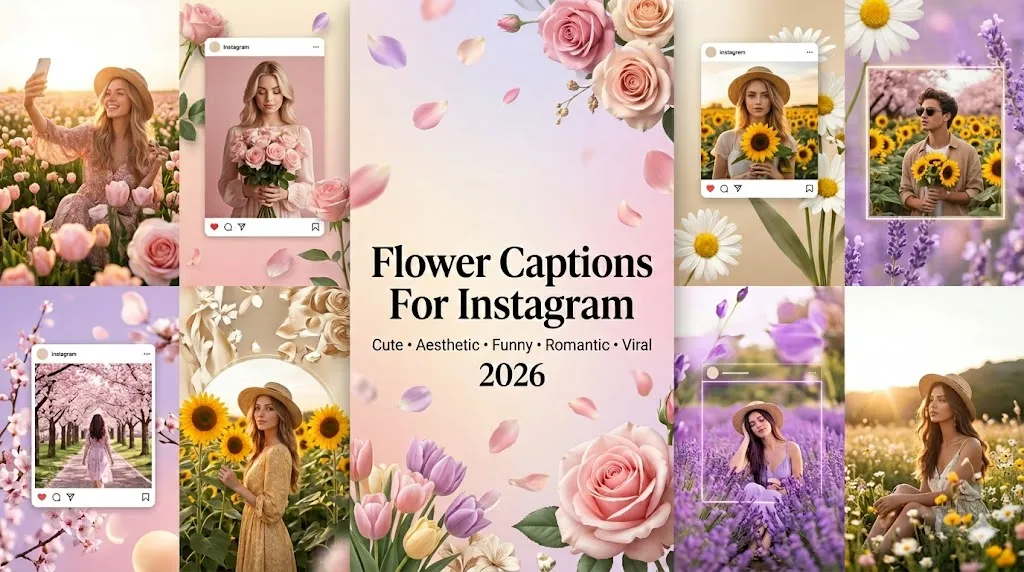 Flower Captions For Instagram