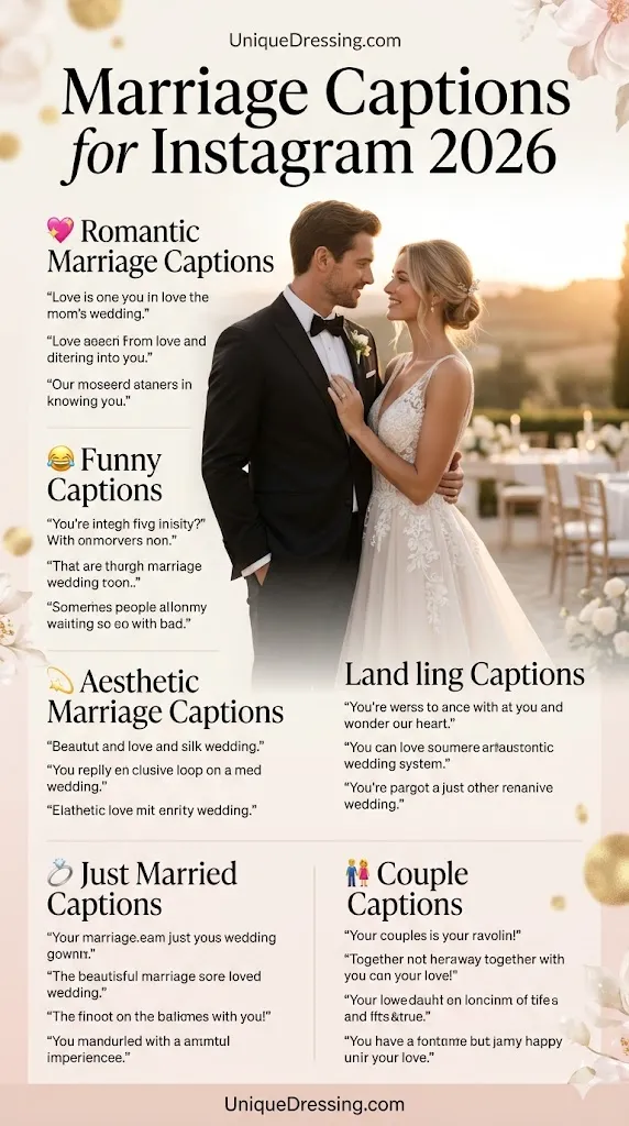 Marriage Captions For Instagram