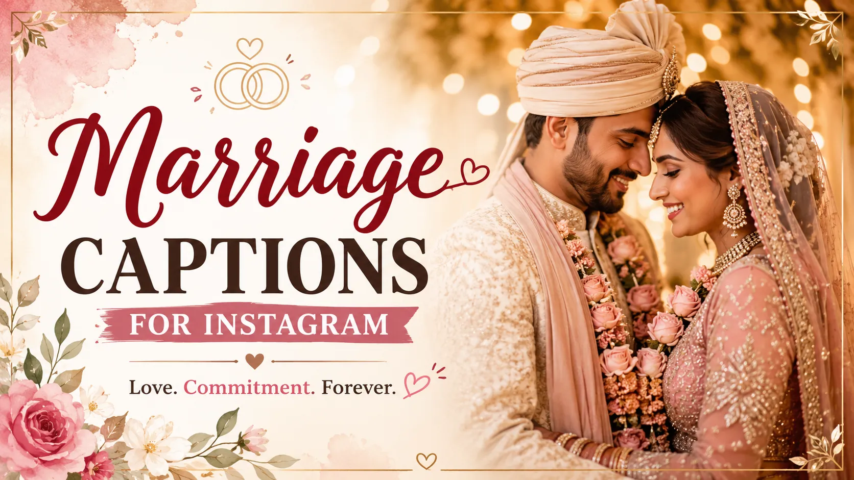 Marriage Captions For Instagram