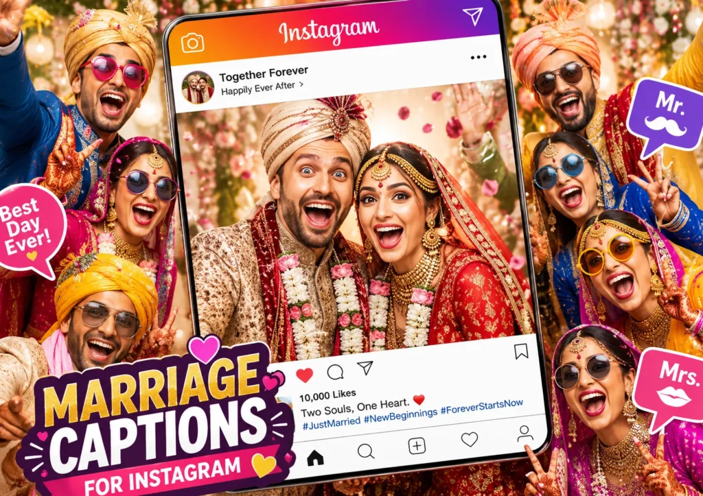 Marriage Captions For Instagram