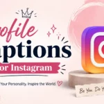 Profile Captions For Instagram