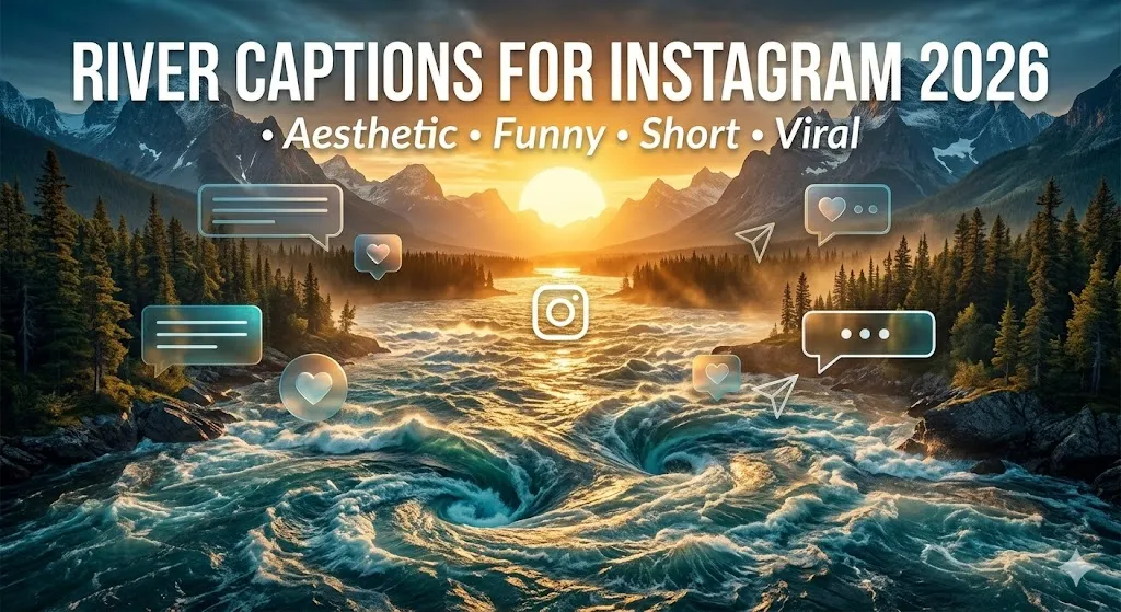 River Captions For Instagram
