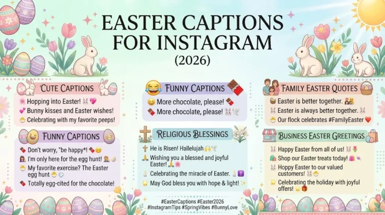 Easter Captions for Instagram