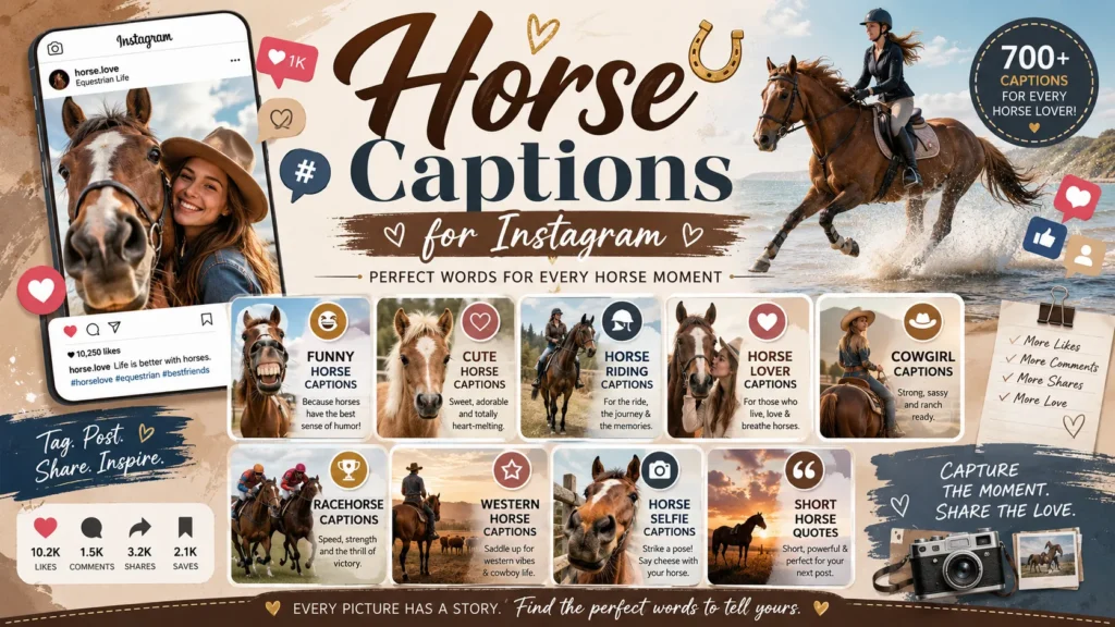 Horse Captions for Instagram