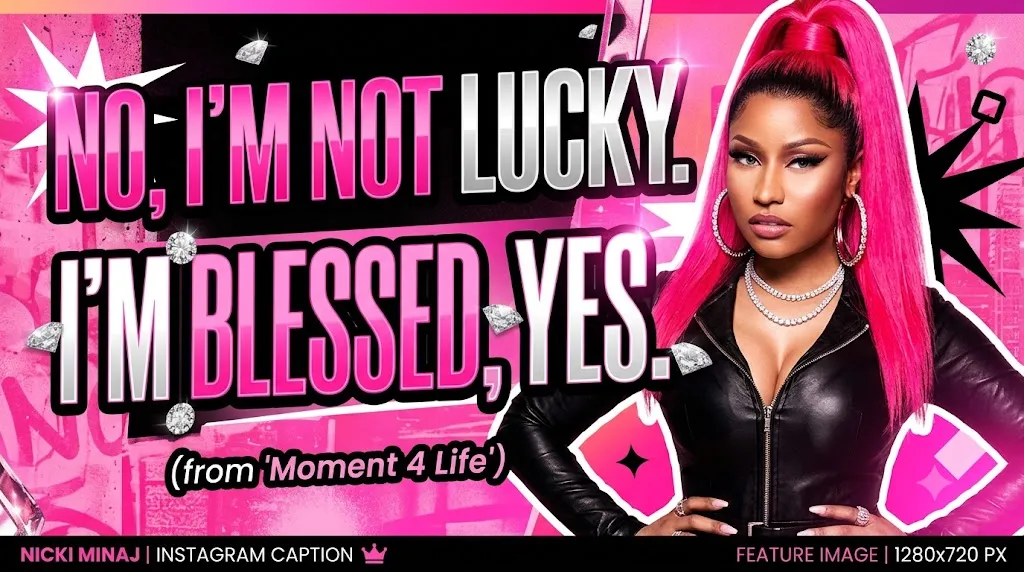 Nicki Minaj Captions for Instagram