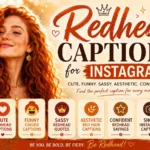 Redhead Captions for Instagram