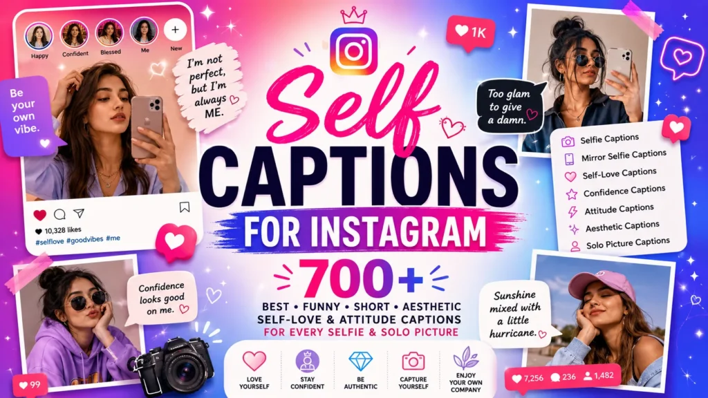 Self Captions for Instagram