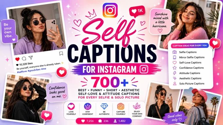 Self Captions for Instagram