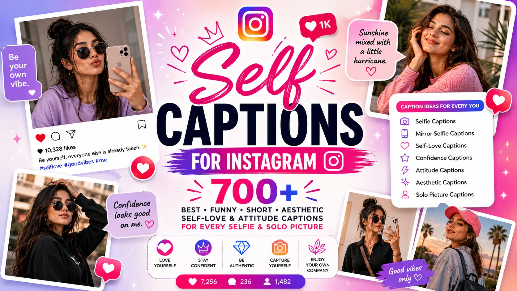 Self Captions for Instagram