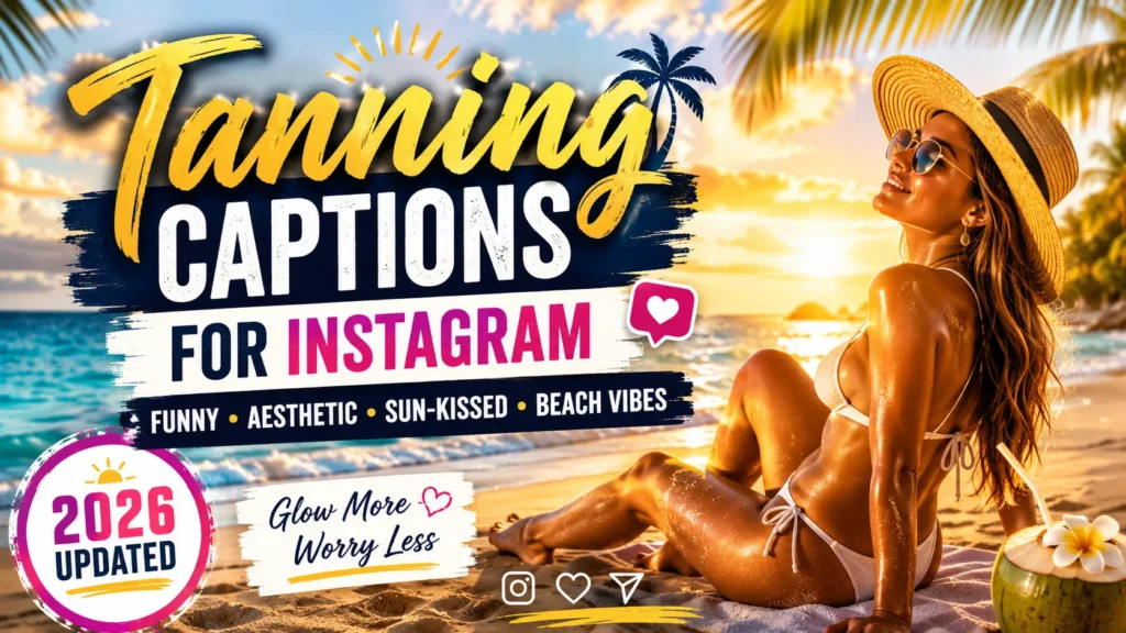 Tanning Captions For Instagram