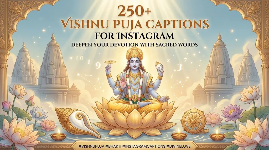 Vishnu Puja Captions for Instagram