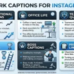 Work Captions for Instagram
