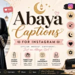 Abaya Captions for Instagram