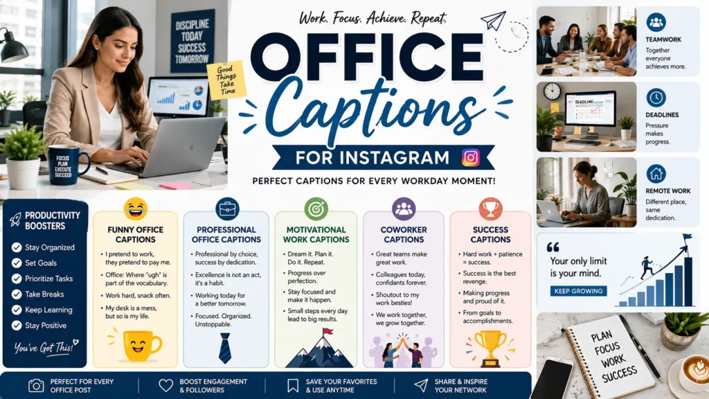 Office Captions for Instagram