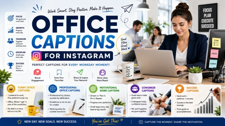 Office Captions for Instagram