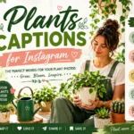 Plants Captions for Instagram