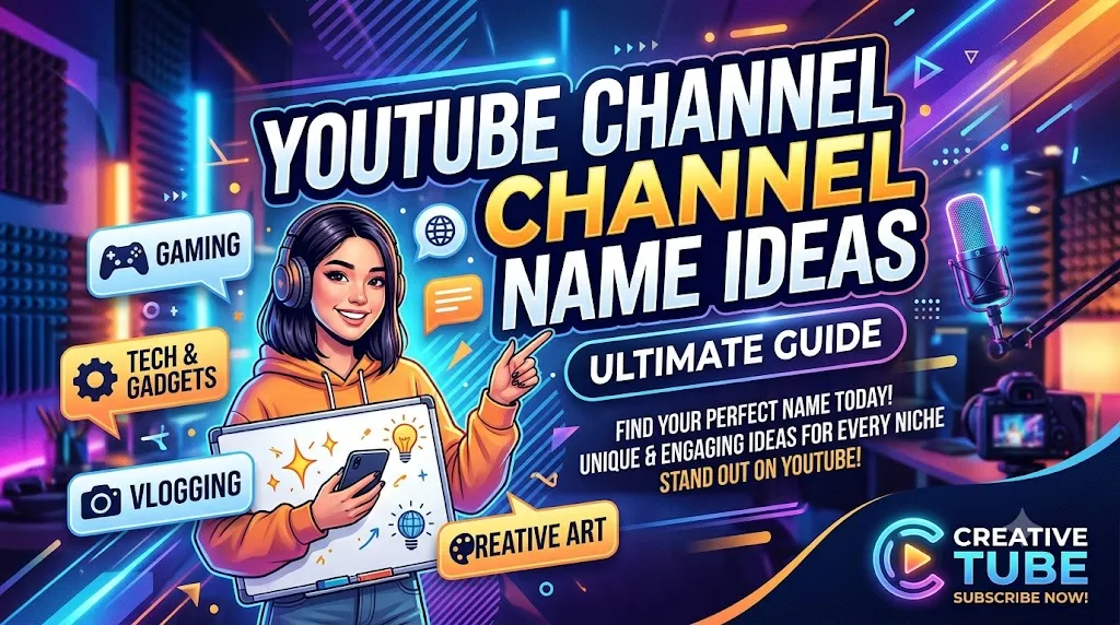 YouTube Channel Name Ideas