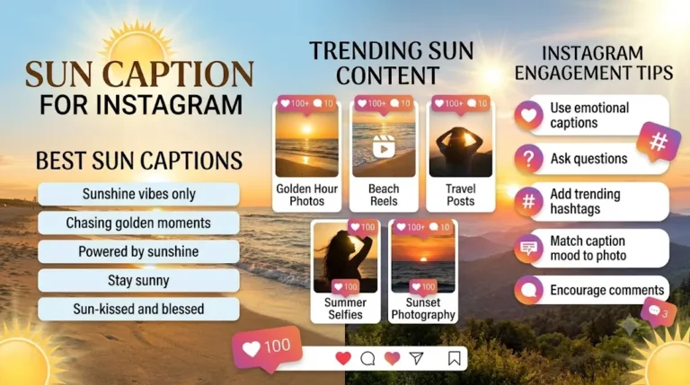 Sun Caption For Instagram