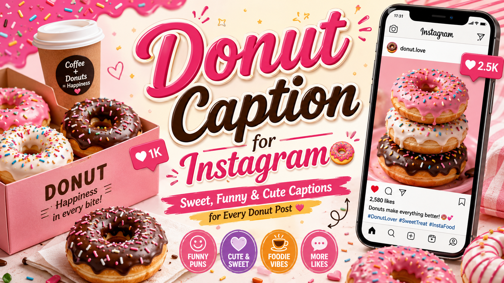 Donut Caption for Instagram