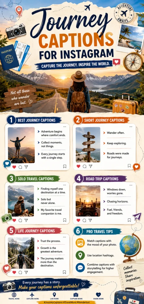 Journey Captions For Instagram
