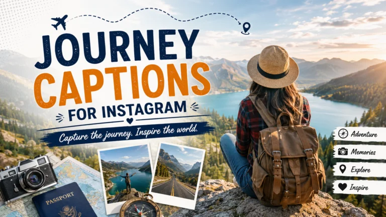 Journey Captions For Instagram