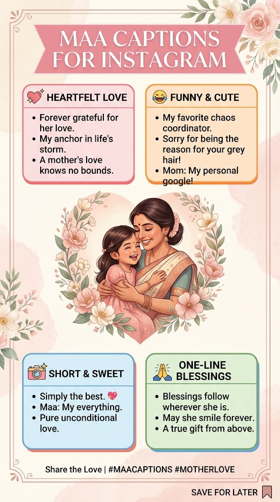 Maa Captions For Instagram