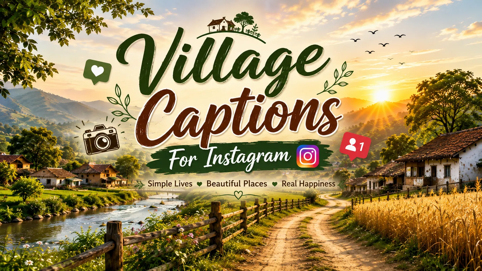 Village Captions For Instagram