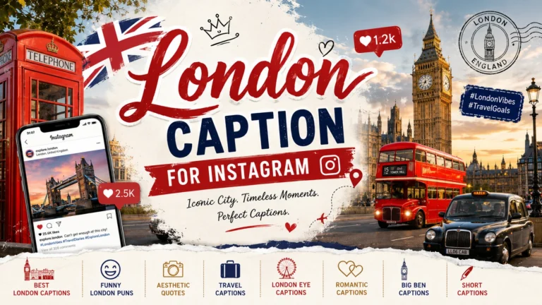 London Captions For Instagram