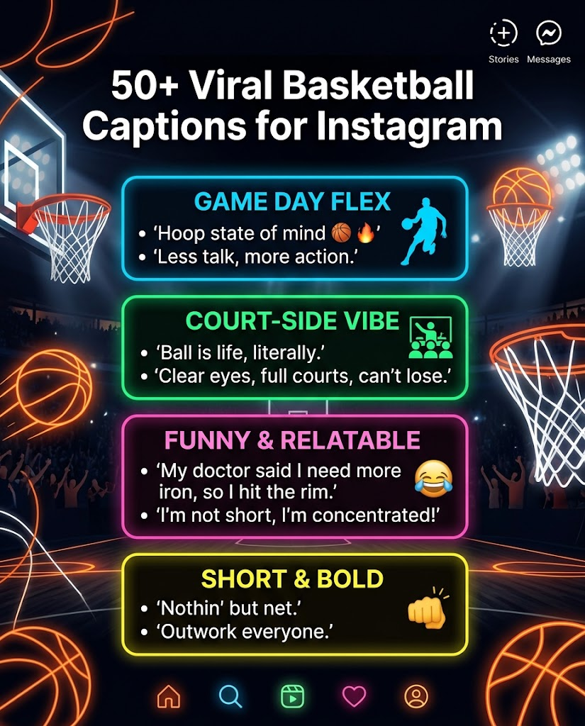 Basketball Captions For Instagram  