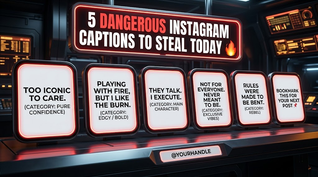 Dangerous Captions For Instagram