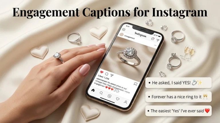 Engagement Captions For Instagram
