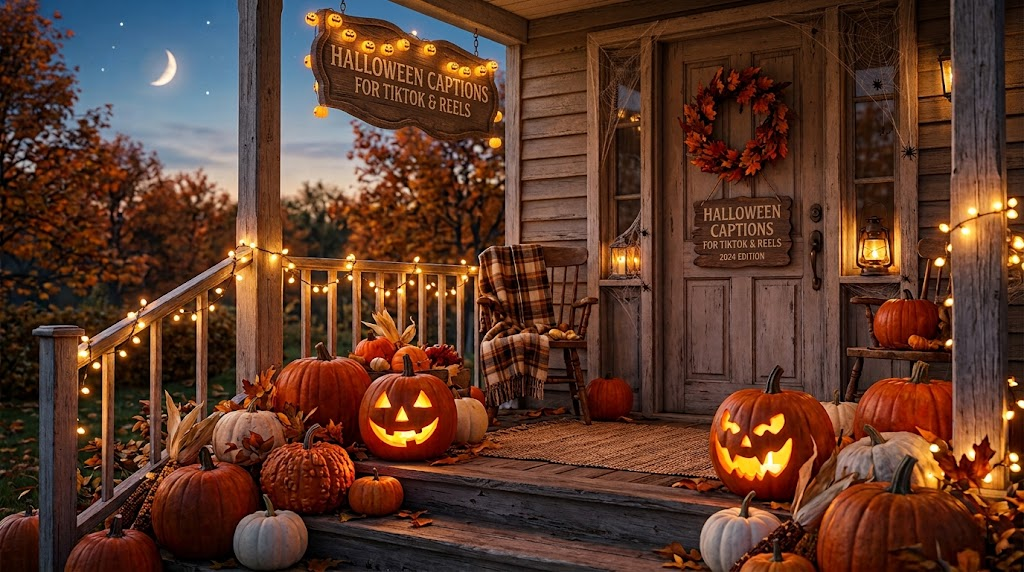 Hallowen Caprion For Instagram