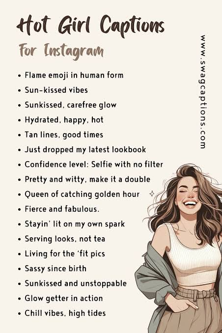 Hottie Captions For Instagram