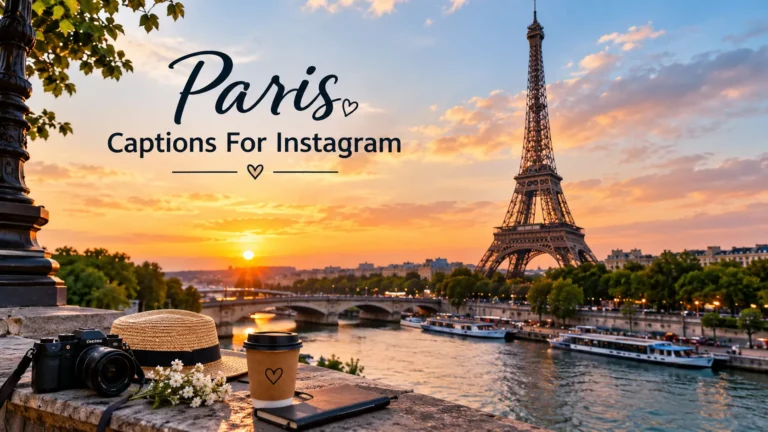 Paris Captions For Instagram