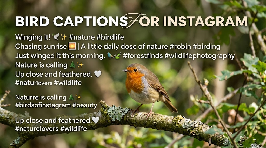 Bird Captions For Instagram