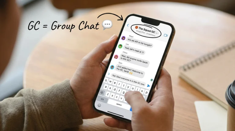 GC Meaning in Text