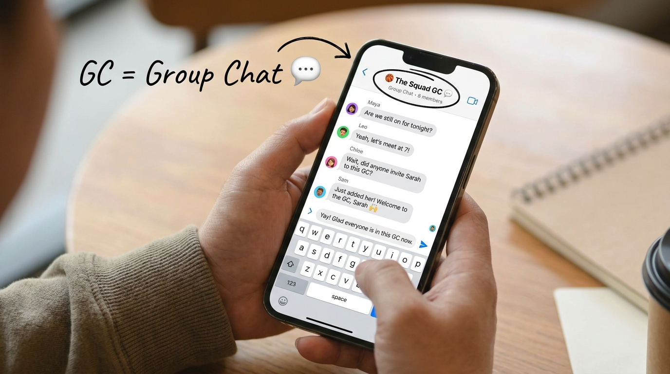 GC Meaning in Text