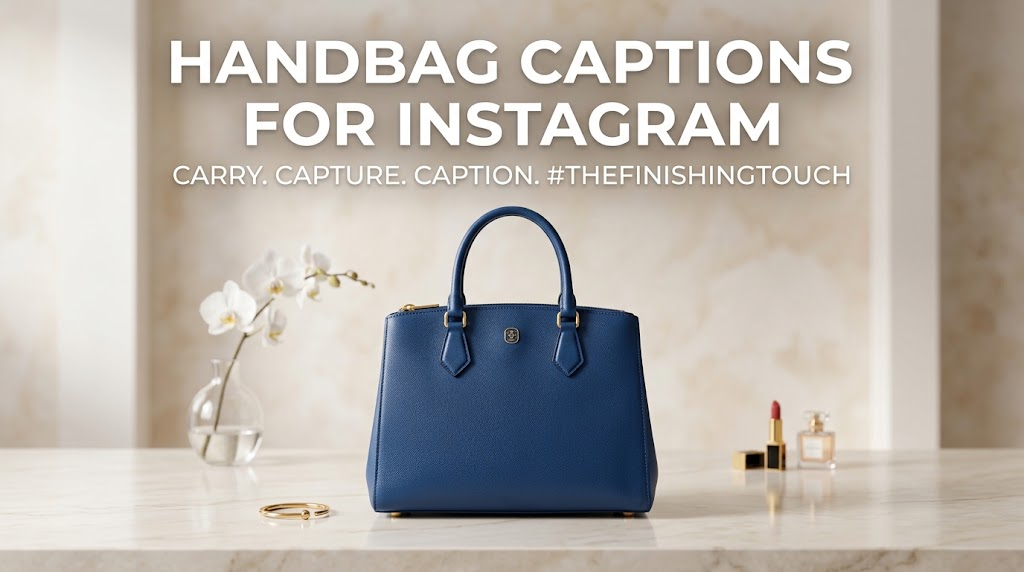 Handbag Captions For Instagram