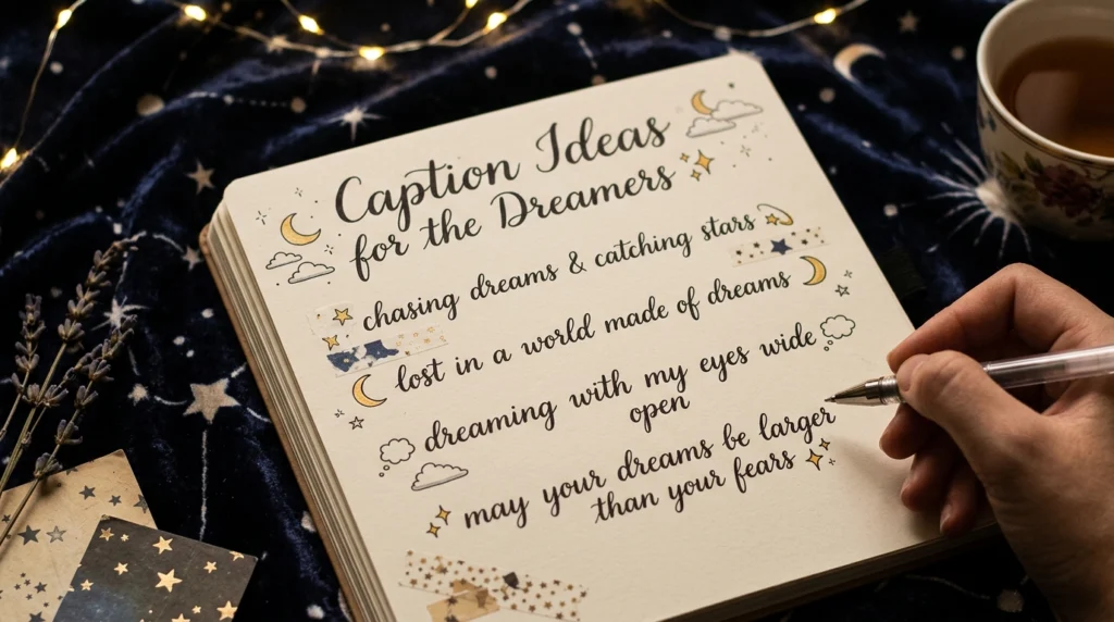 Instagram Captions for Dreams