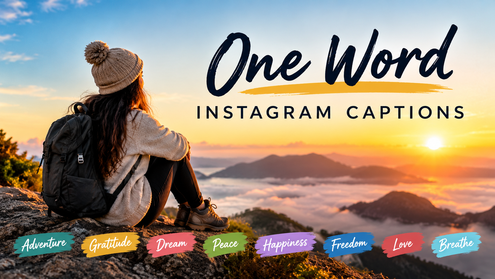 One Word Instagram Captions