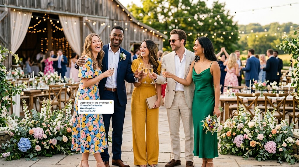Weeding Guest Captions For Instagram